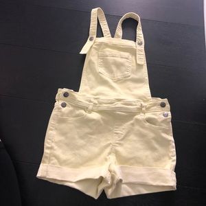 Cute light yellow overalls